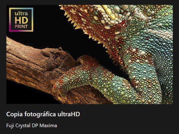 acabado foto Ultra HD