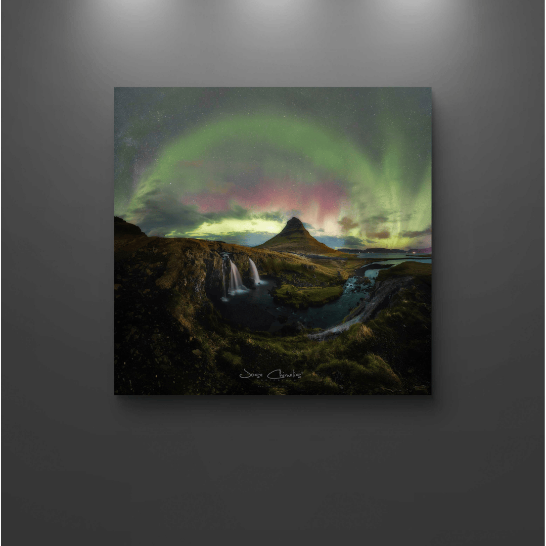 cuadro paisaje de Jose Chimelis exposición